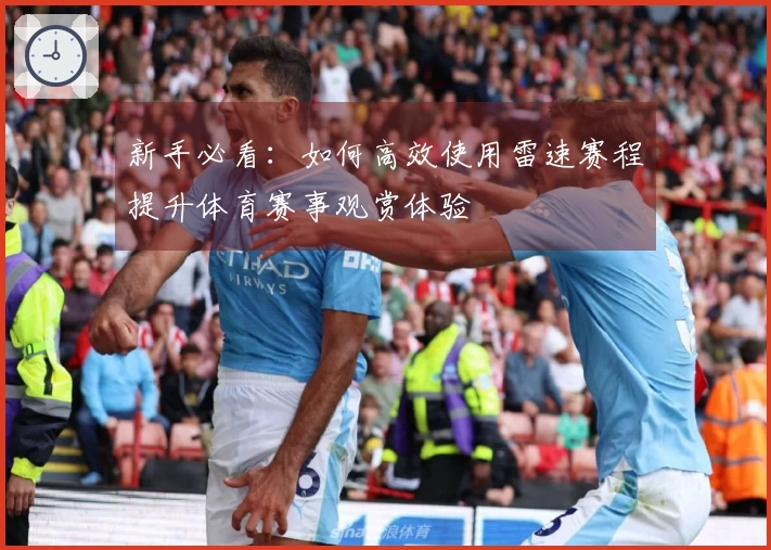 新手必看：如何高效使用雷速赛程提升体育赛事观赏体验